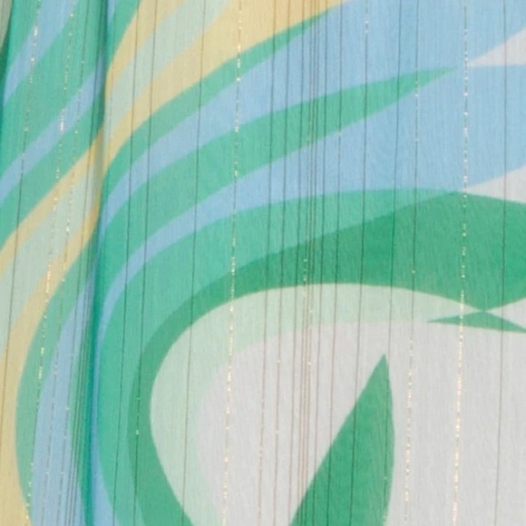 NWT Donna Morgan for Maggy London NOA Tiered Maxi Sundress Cream/Blue Size‎ 12 - Picture 4 of 13